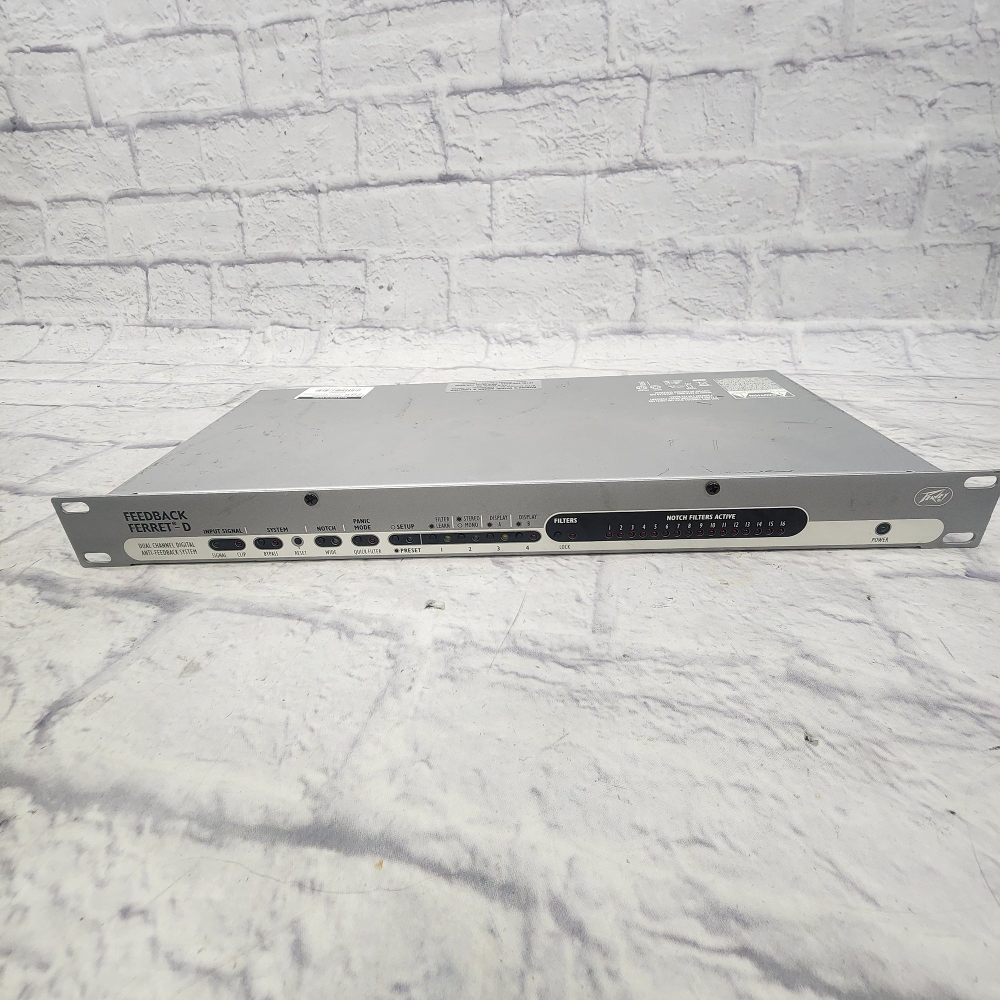 Peavey Feedback Ferret-D Rack Feedback Eliminator