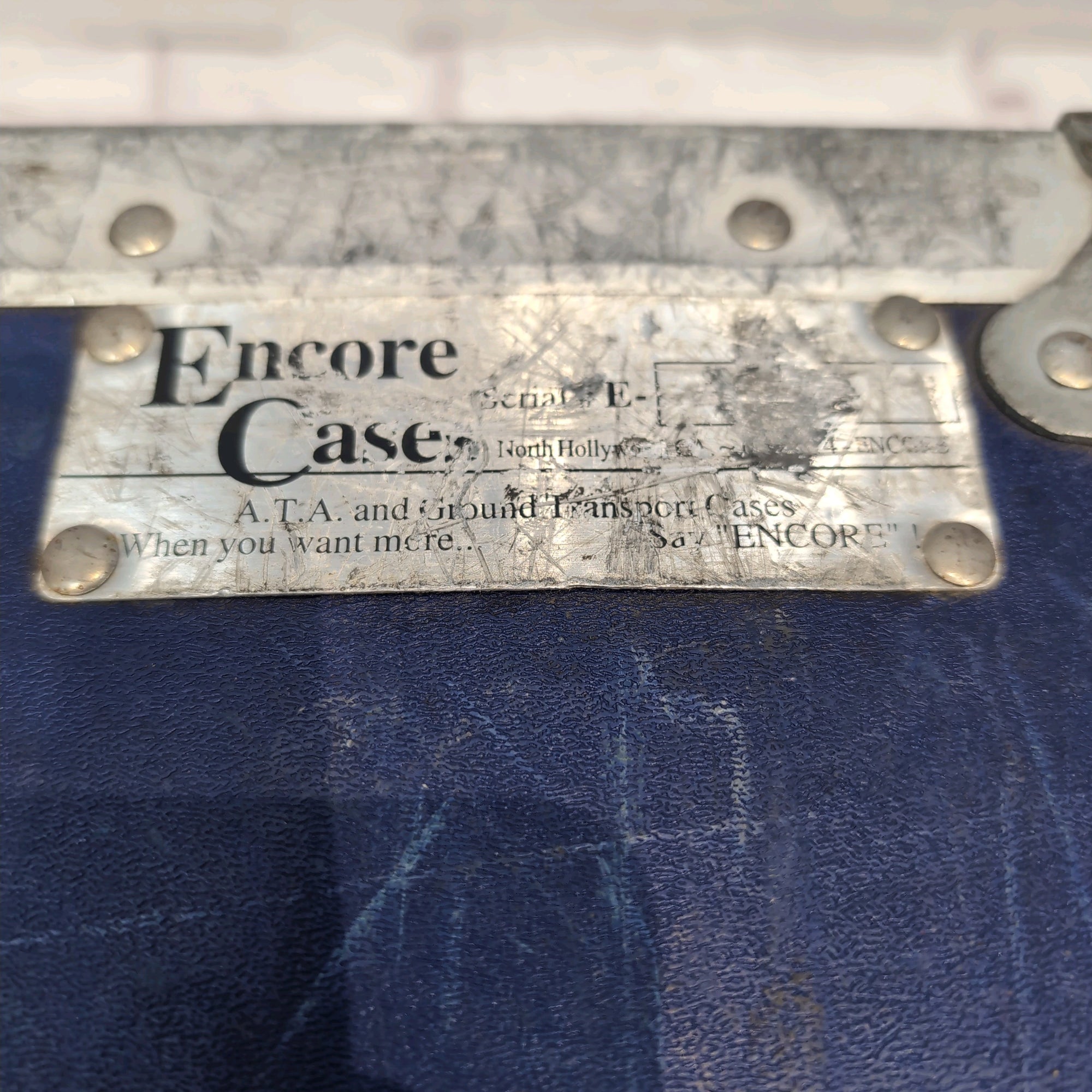 Encore Cases 25 x 23 x 8 Road Case - Blue - Evolution Music