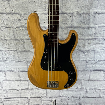 Barrington Foxxe 4 String Bass Natural Finish P Style