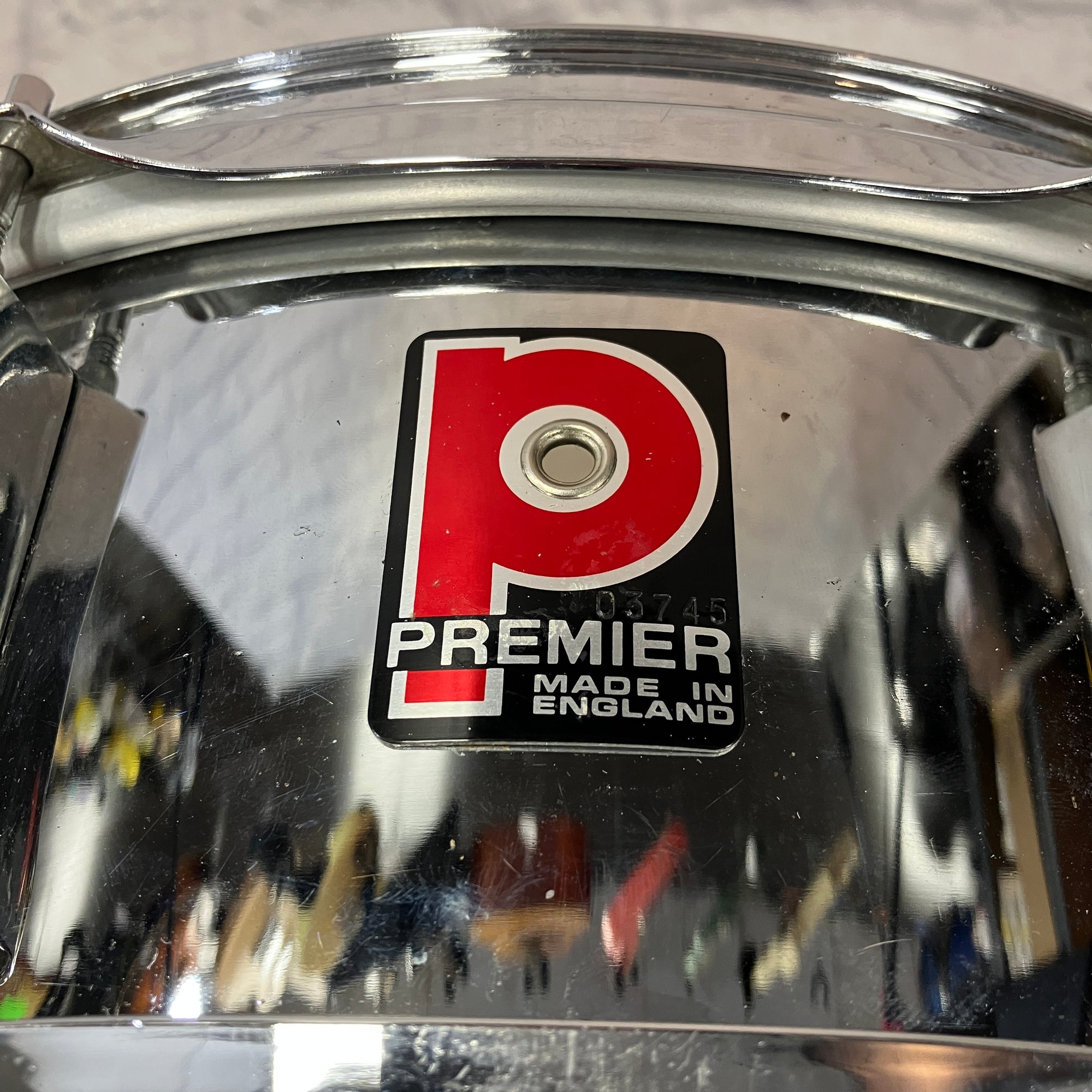 Premier Chrome 14 x 3.5 Inch Snare