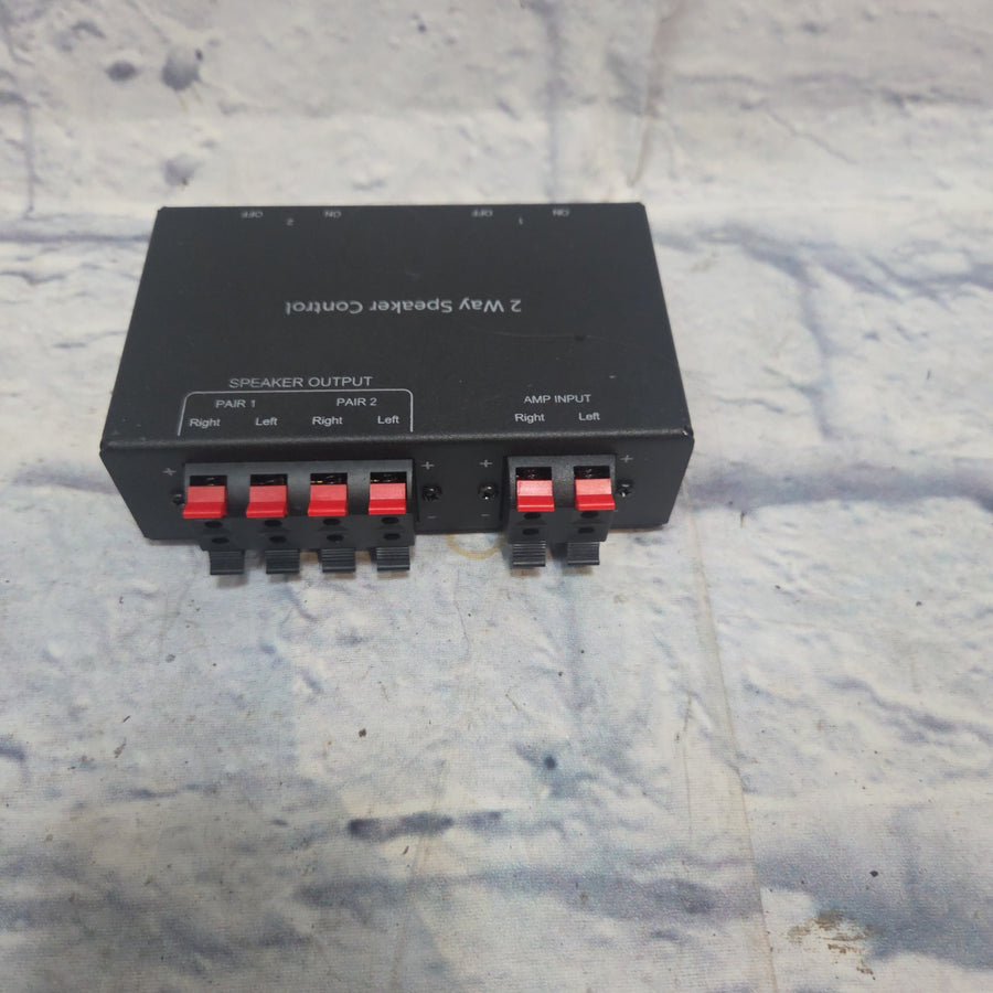 Unknown 2 Way Speaker Control Home Audio Speakers