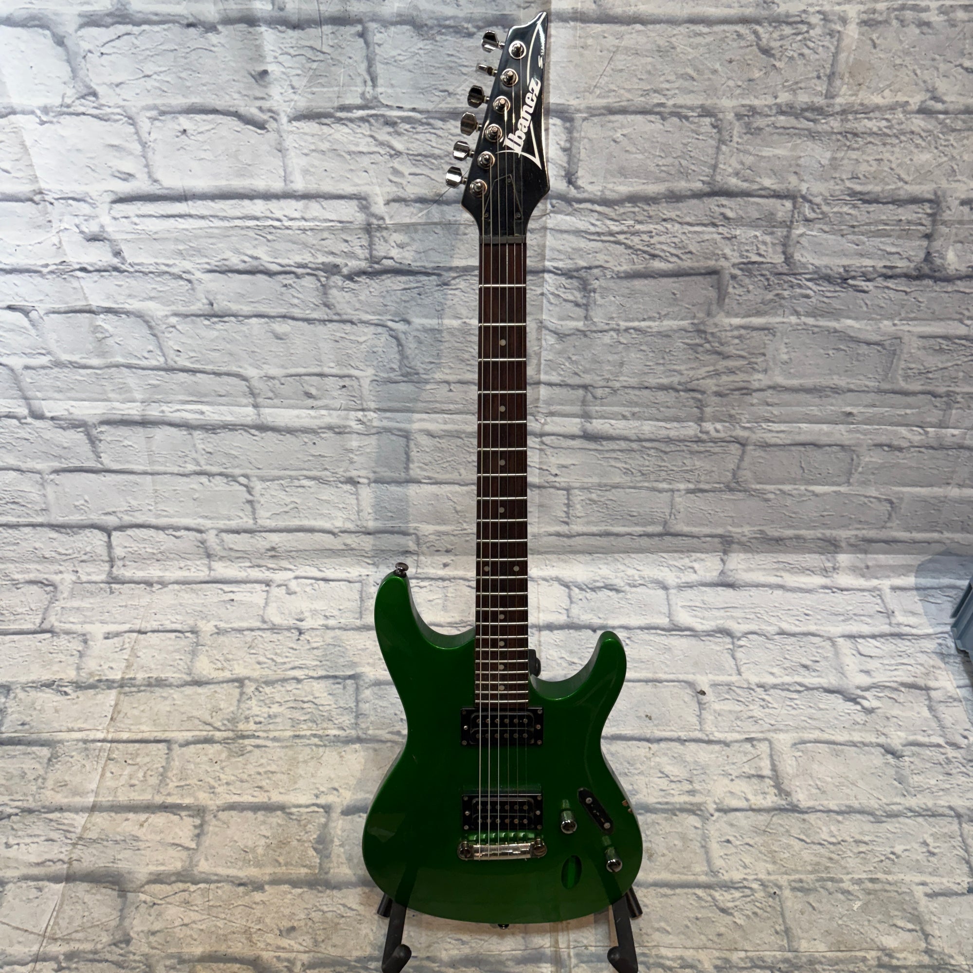 Ibanez S Series SF 420 Metallic Green 1990s Electric Guitar