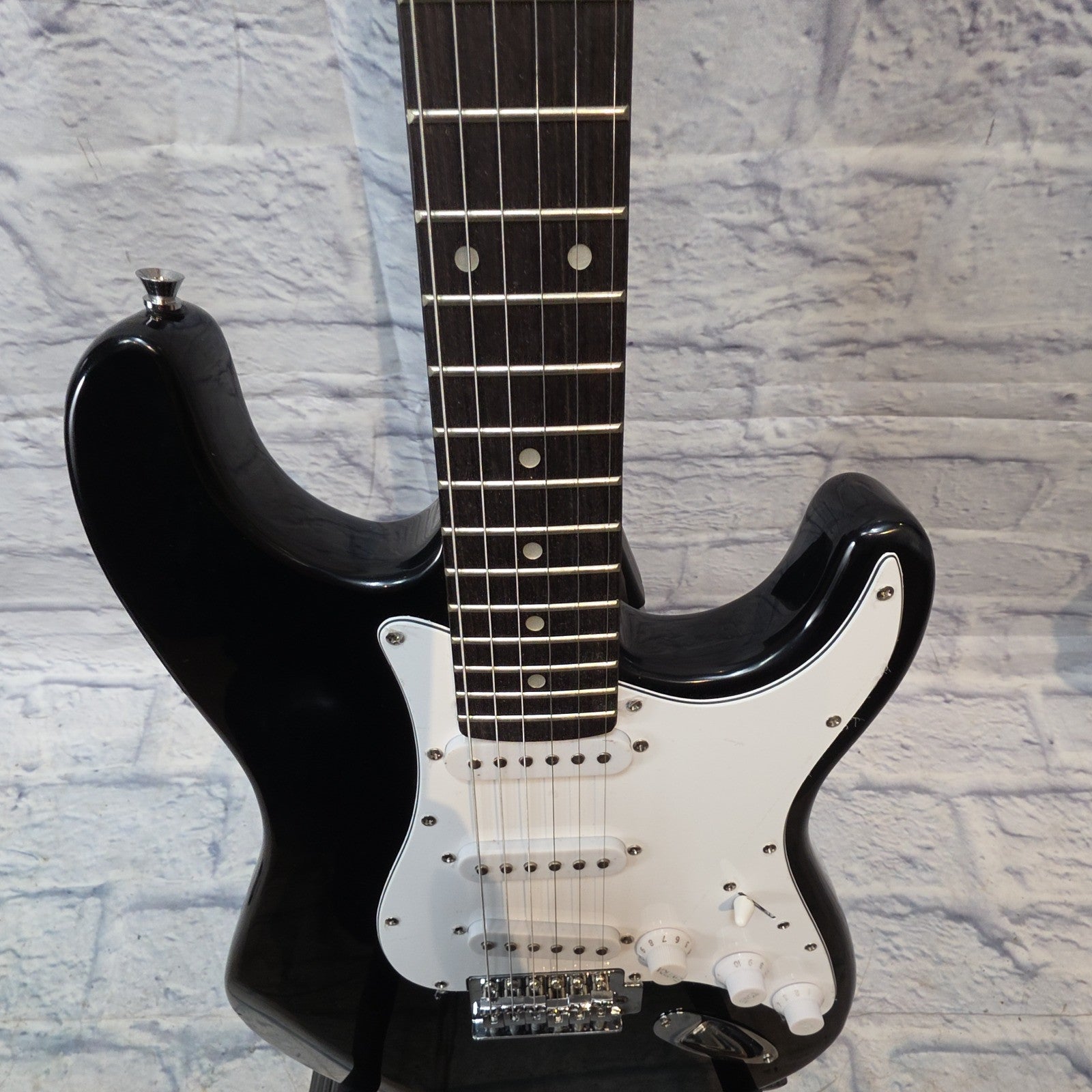 Zeny Black S-type Electric Guitar