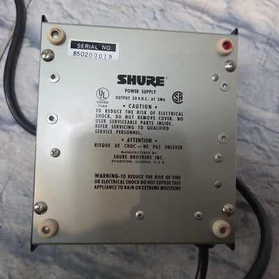 Shure PS1 Simplex Power Supply   Pro Audio Accessories