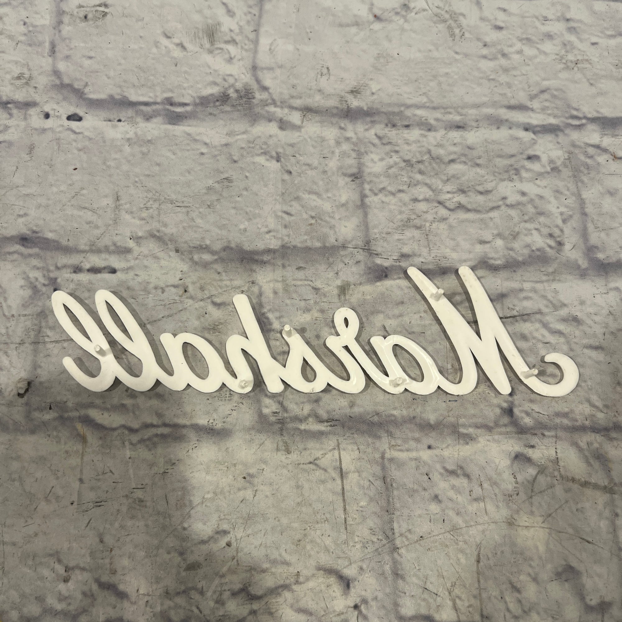 Marshall Amplifier or Cabinet Logo 10.5x3