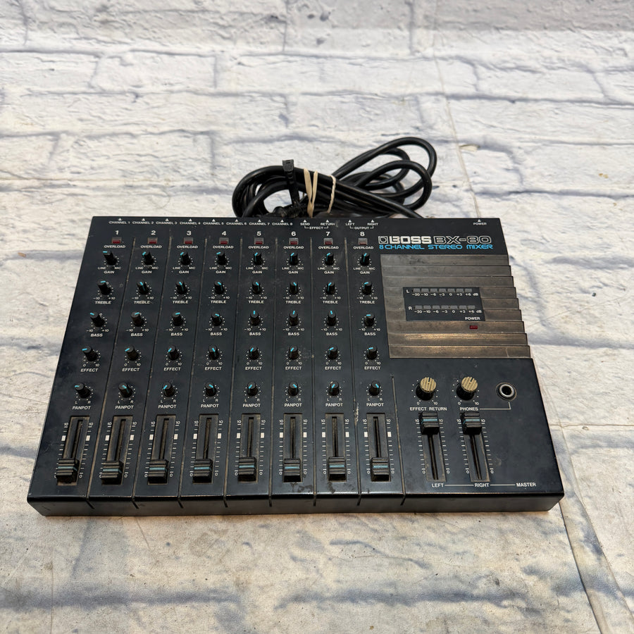 Boss BX-80 8 Channel Stereo Mixer