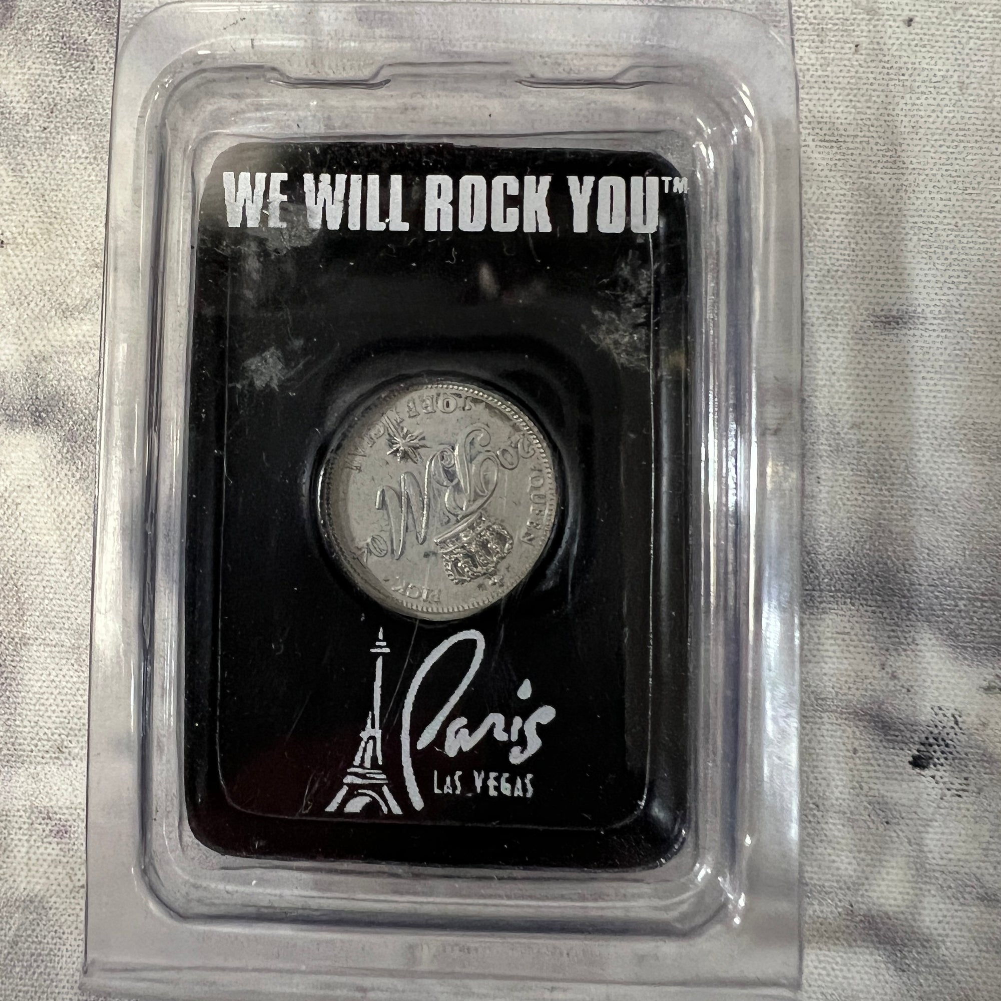 Paris Las Vegas Queen Brian May Sixpence Commemorative Coin