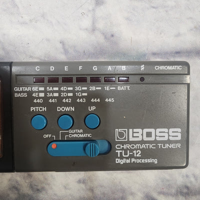 Boss TU-12 Guitar Bass Tuner