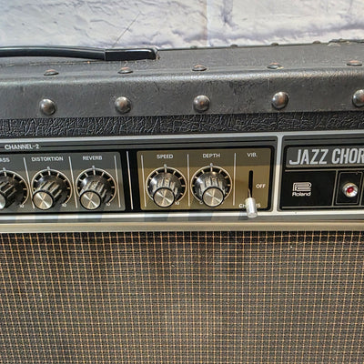 Vintage 1980 Roland Jazz Chorus 120 Guitar Combo Amp