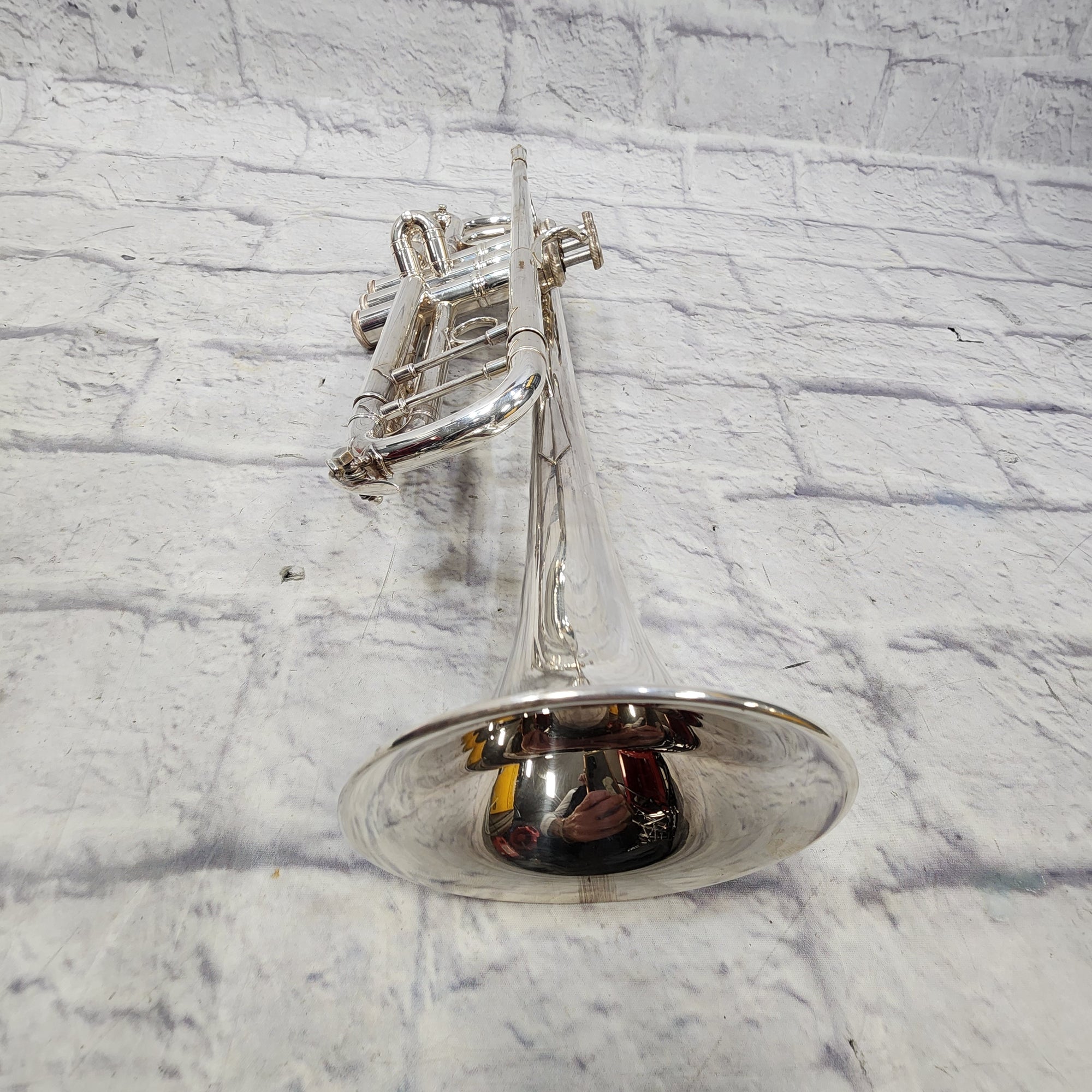 Bach Stradivarius Model 37 Silver Plated Trumpet with Mouthpiece