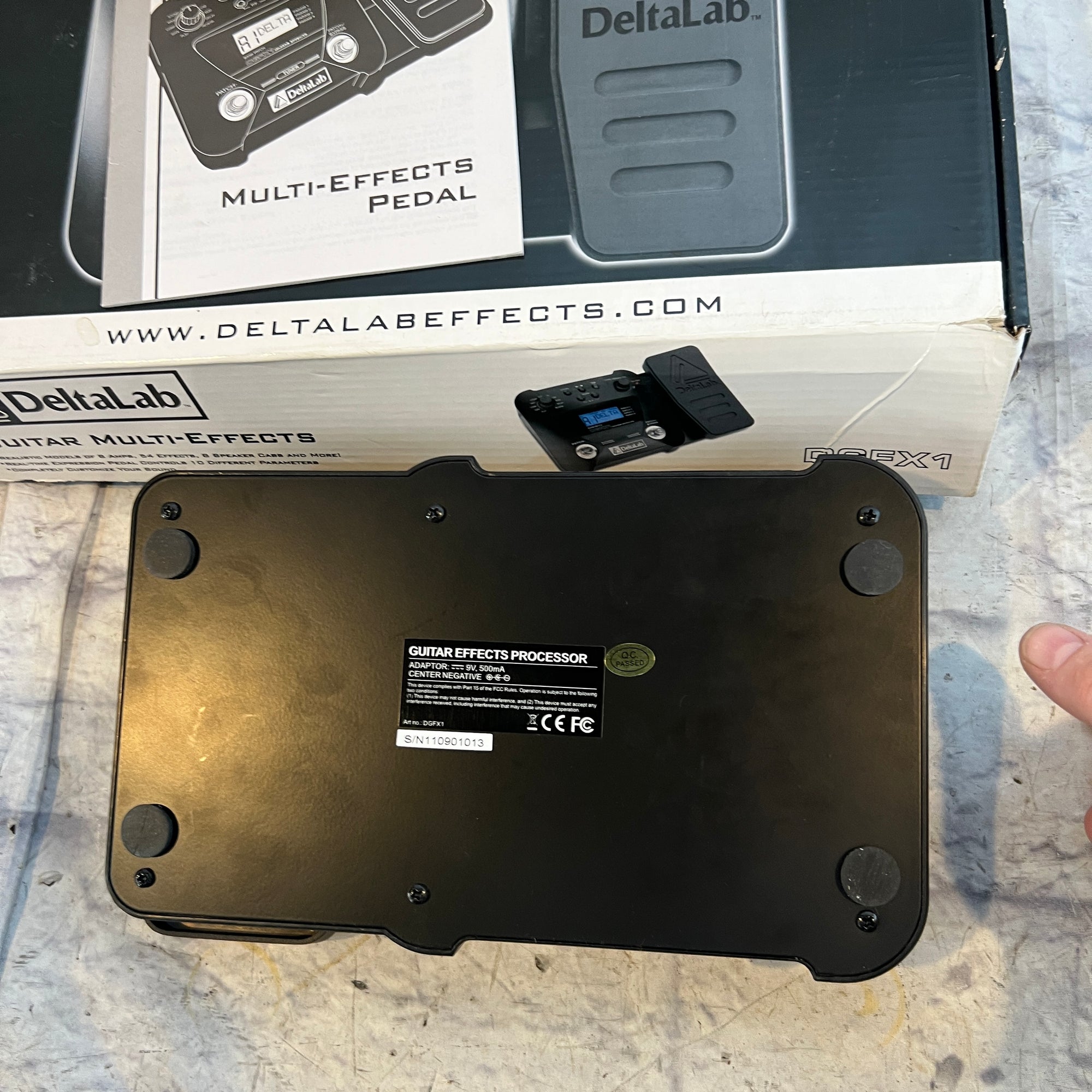 Deltalab DGFX-1 Multieffects Pedal
