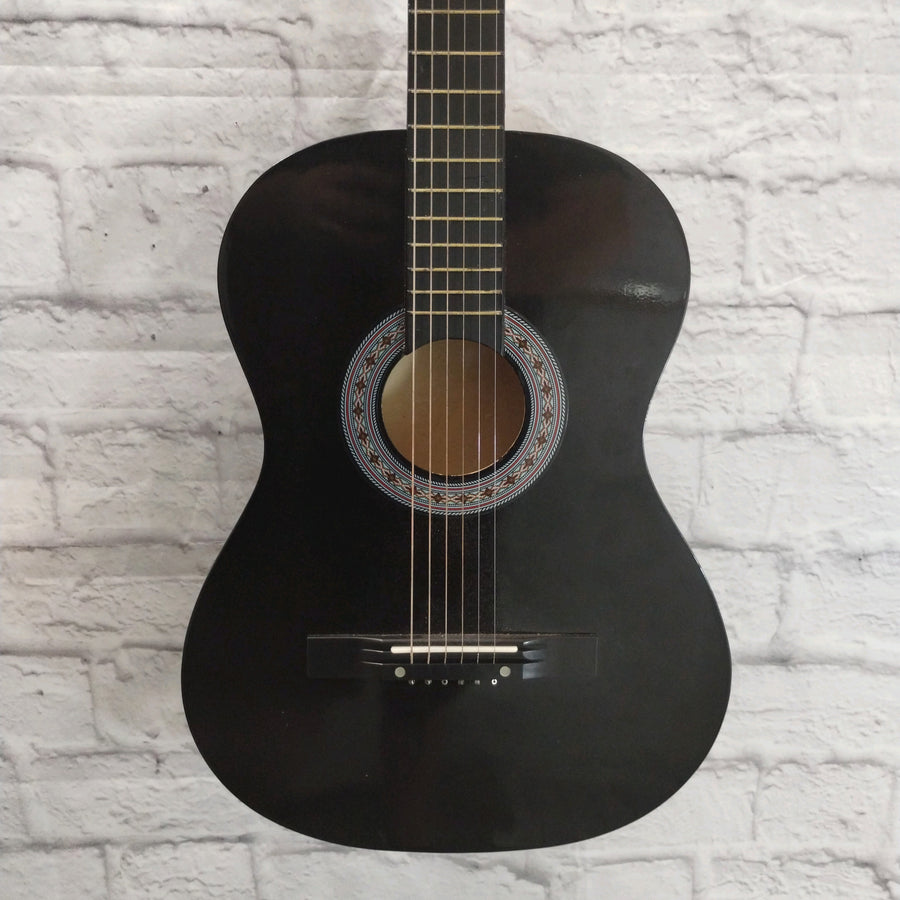 BC 3/4 Black Acoustic Guitar