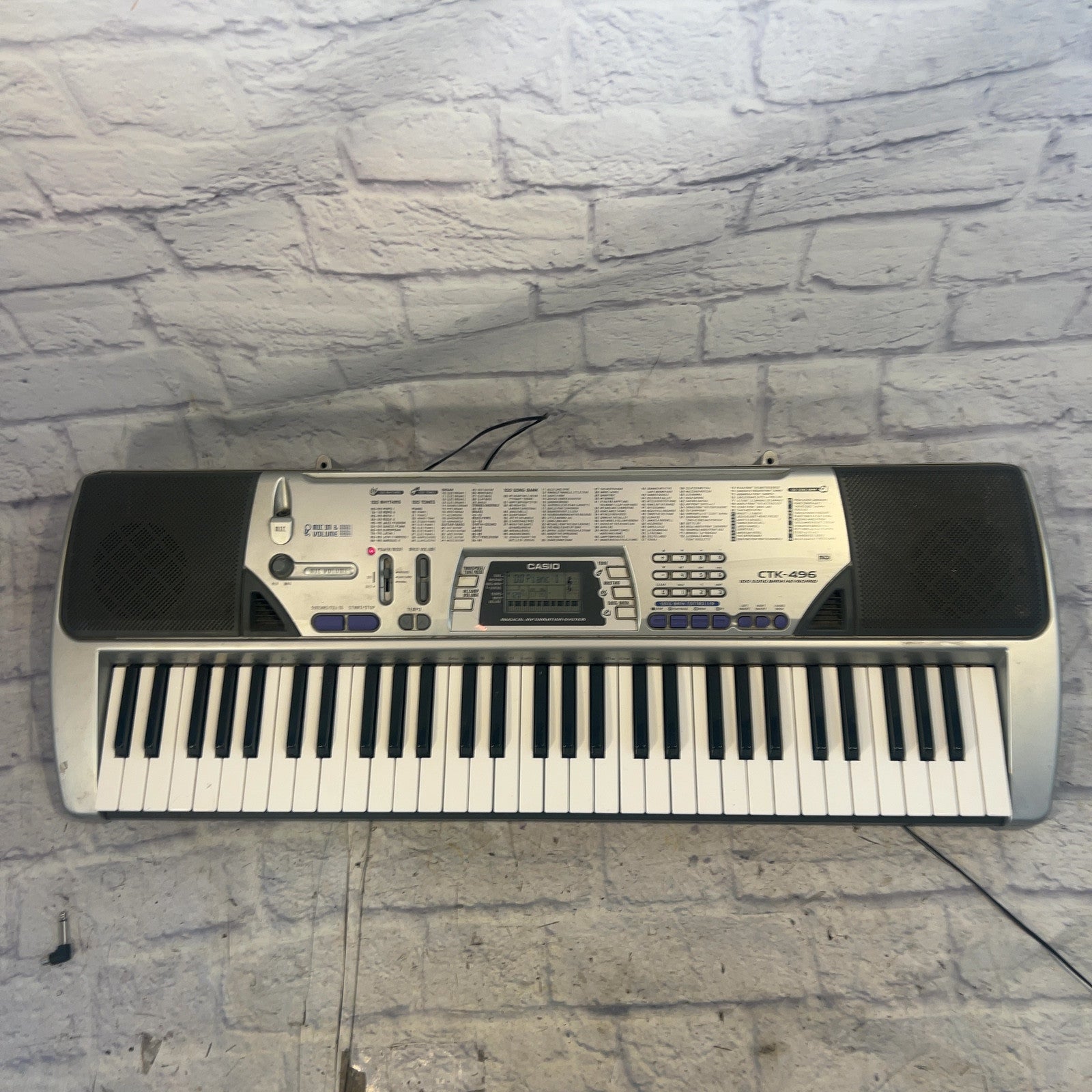 Casio CTK-496 Electronic Keyboard