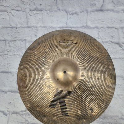 Zildjian 20 K Custom Special Dry Crash Cymbal CRACKED