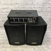 Harbinger HA-120 PA Setup 4 Channel Head and Speaker Pair