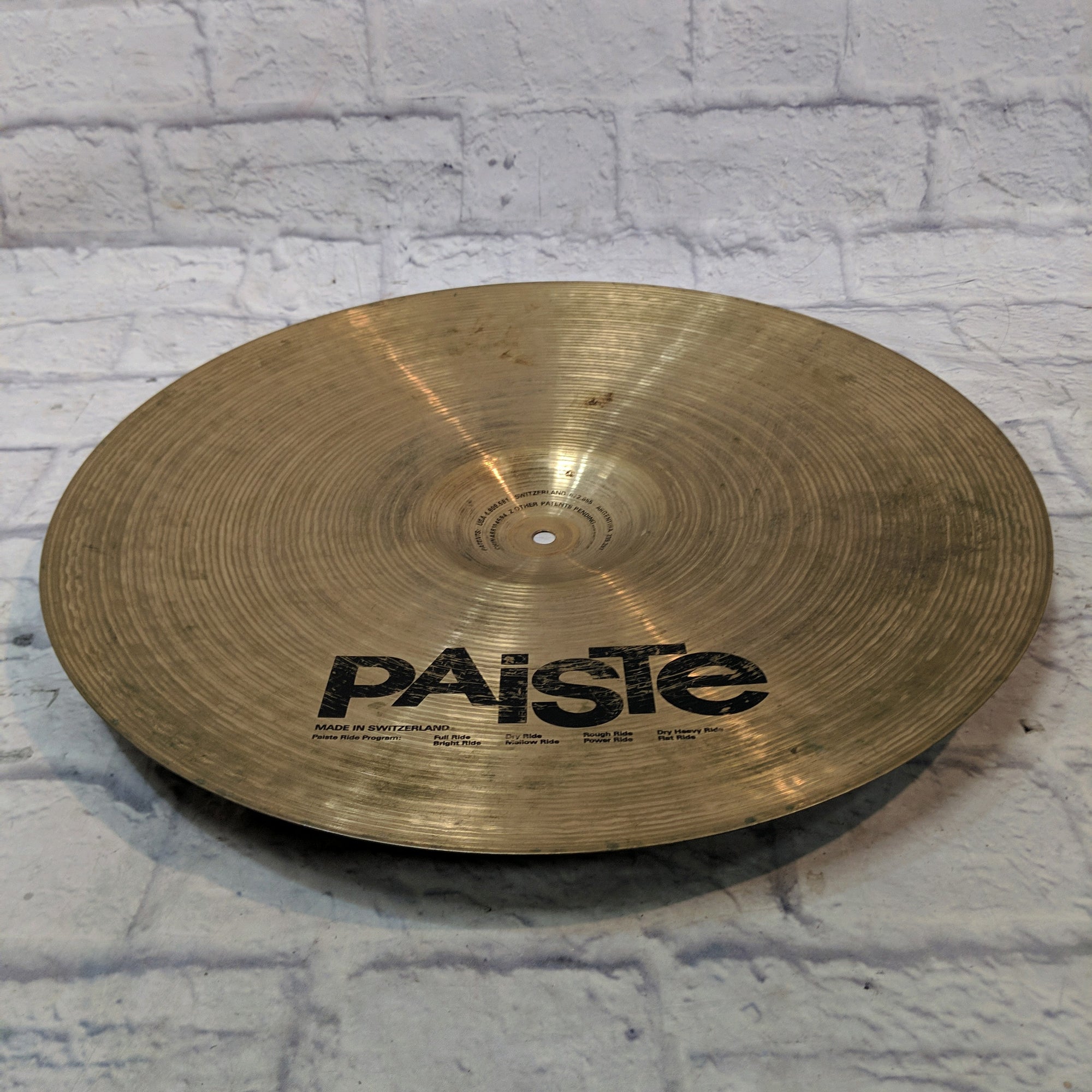Paiste 20 Signature Bridge Ride Cymbal