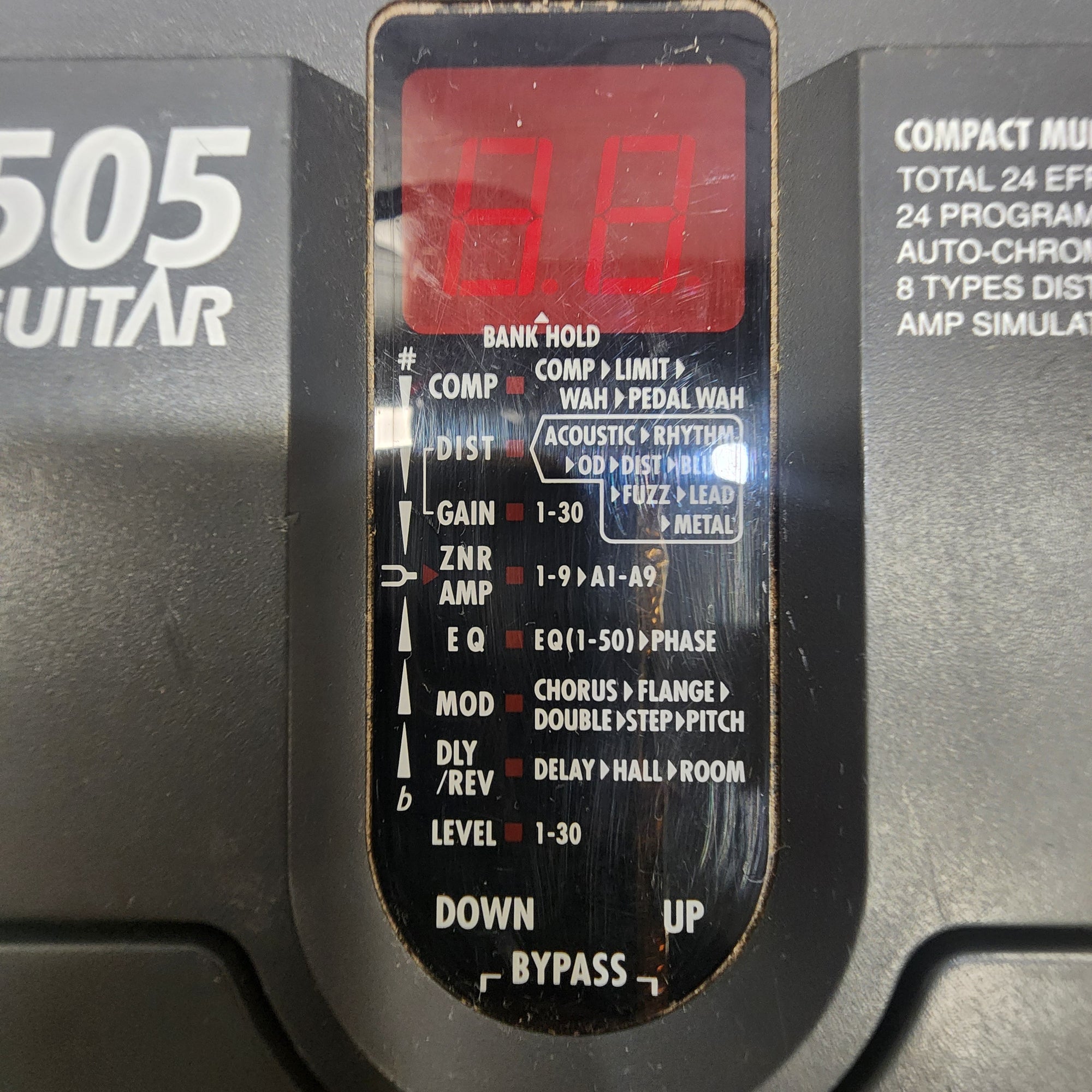 Zoom 505 Guitar Multi Effects Pedal