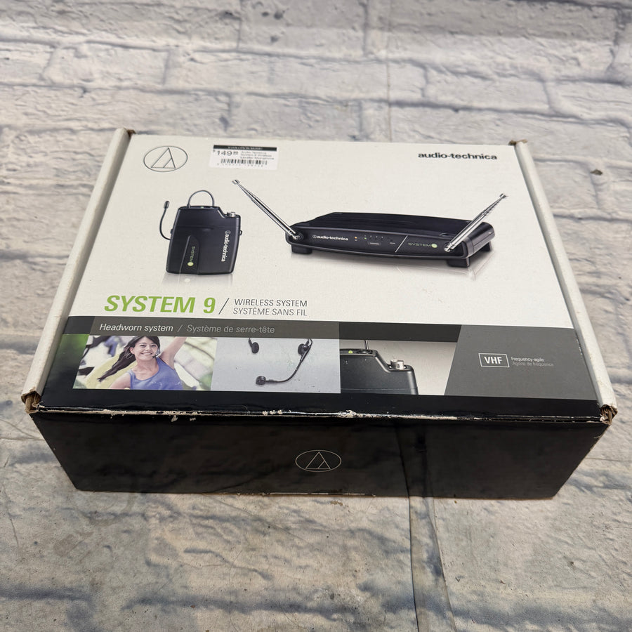 Audio Technica System 9 Wireless Lavalier Microphone System