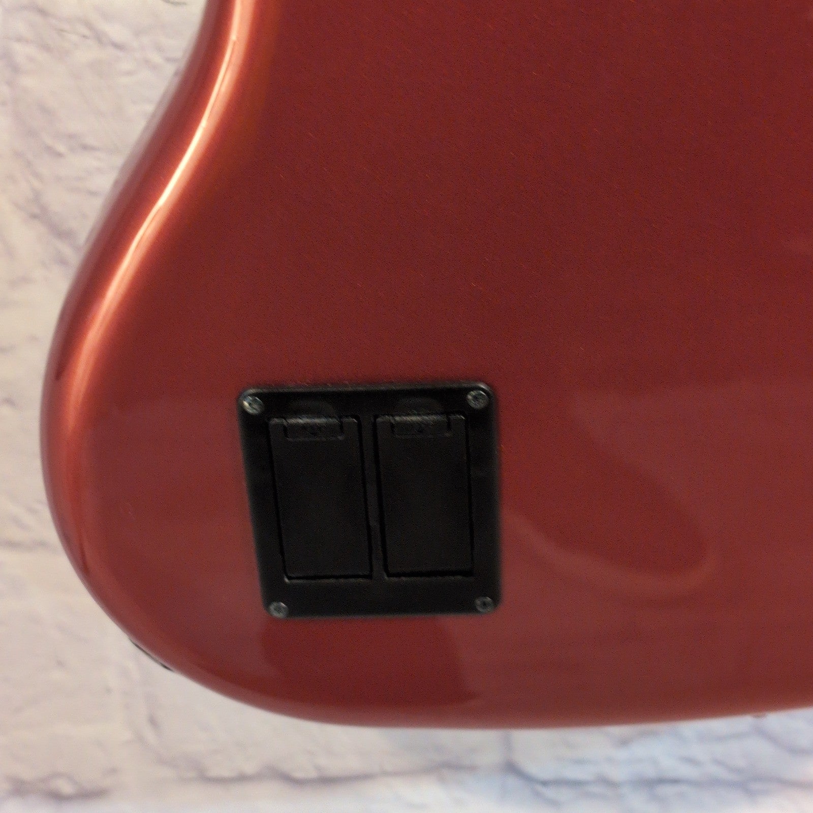 Fender Player Plus Active Jazz 4 String Bass with Maple Neck in Aged Candy Apple Red MIM