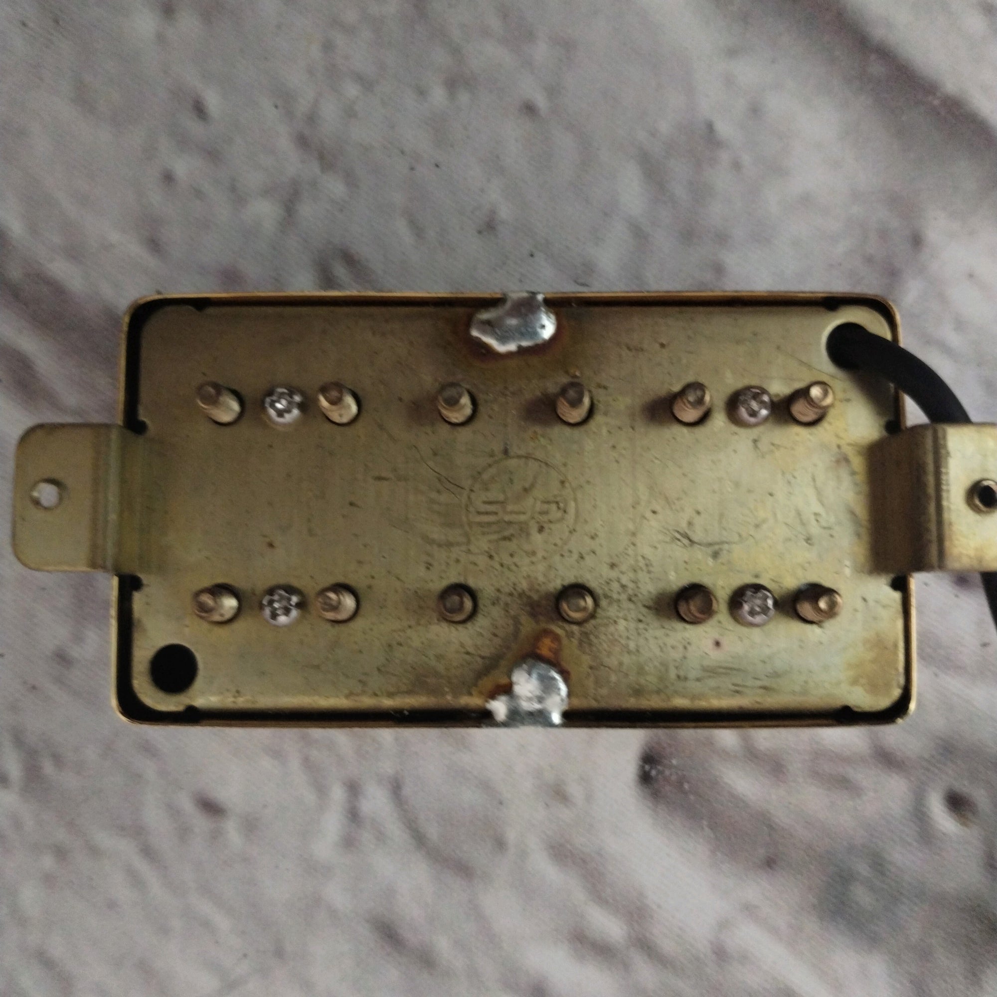 GFS Dream 180 Gold and Black Pearl Humbuckers