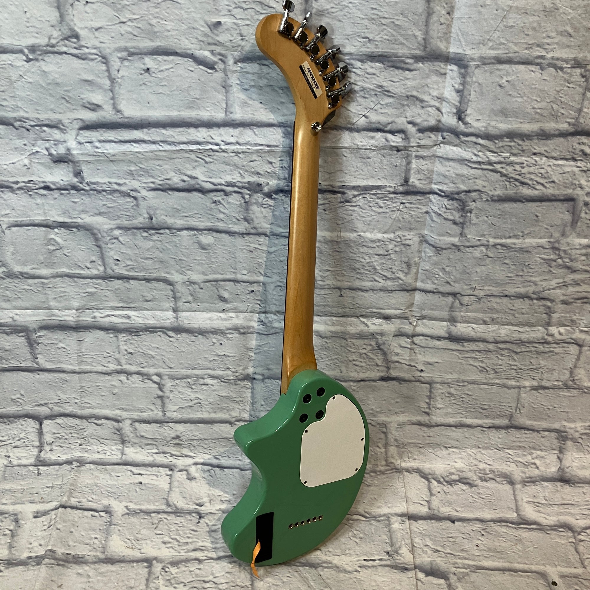 Fernandes Zo-3 "Elephant" Surf Green Travel Guitar
