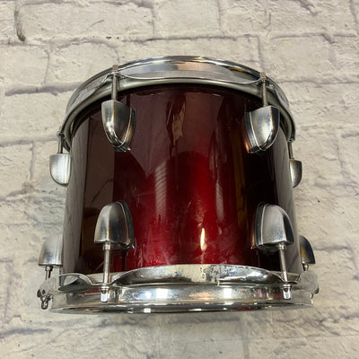 SP Sound Percussion Red Rack Tom 10 Inch Tom