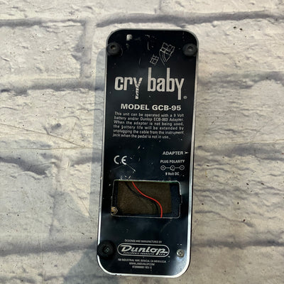 Jim Dunlop Original Cry Baby GCB-95 Wah Pedal