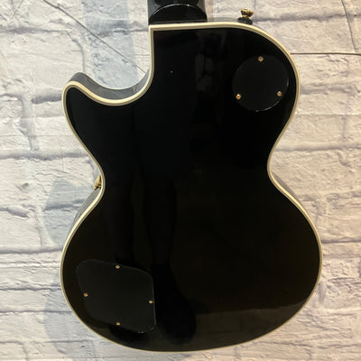 Epiphone Les Paul Custom - Black w/ Gold Hardware Electric Guitar