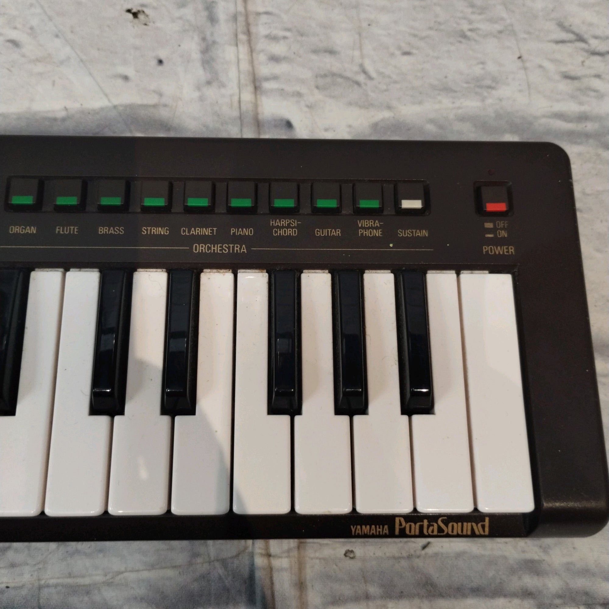 Yamaha PS-3 PortaSound 1980s Synthesizer (Brown) Digital Synth