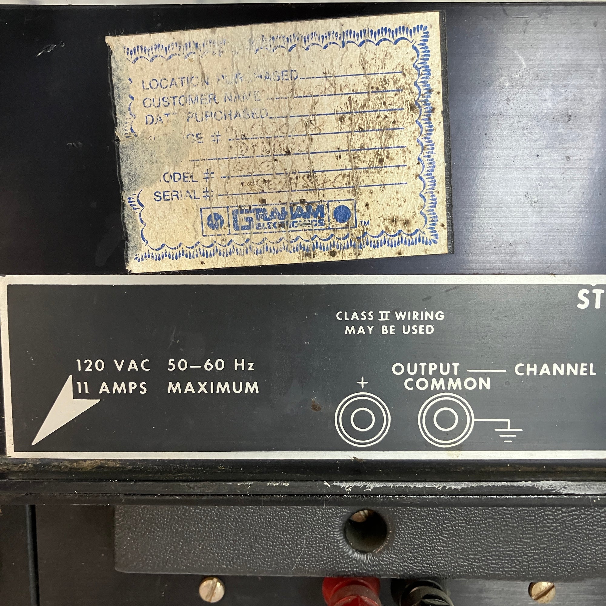 Vintage Dynaco Stereo 400 Power Amp Power Amp