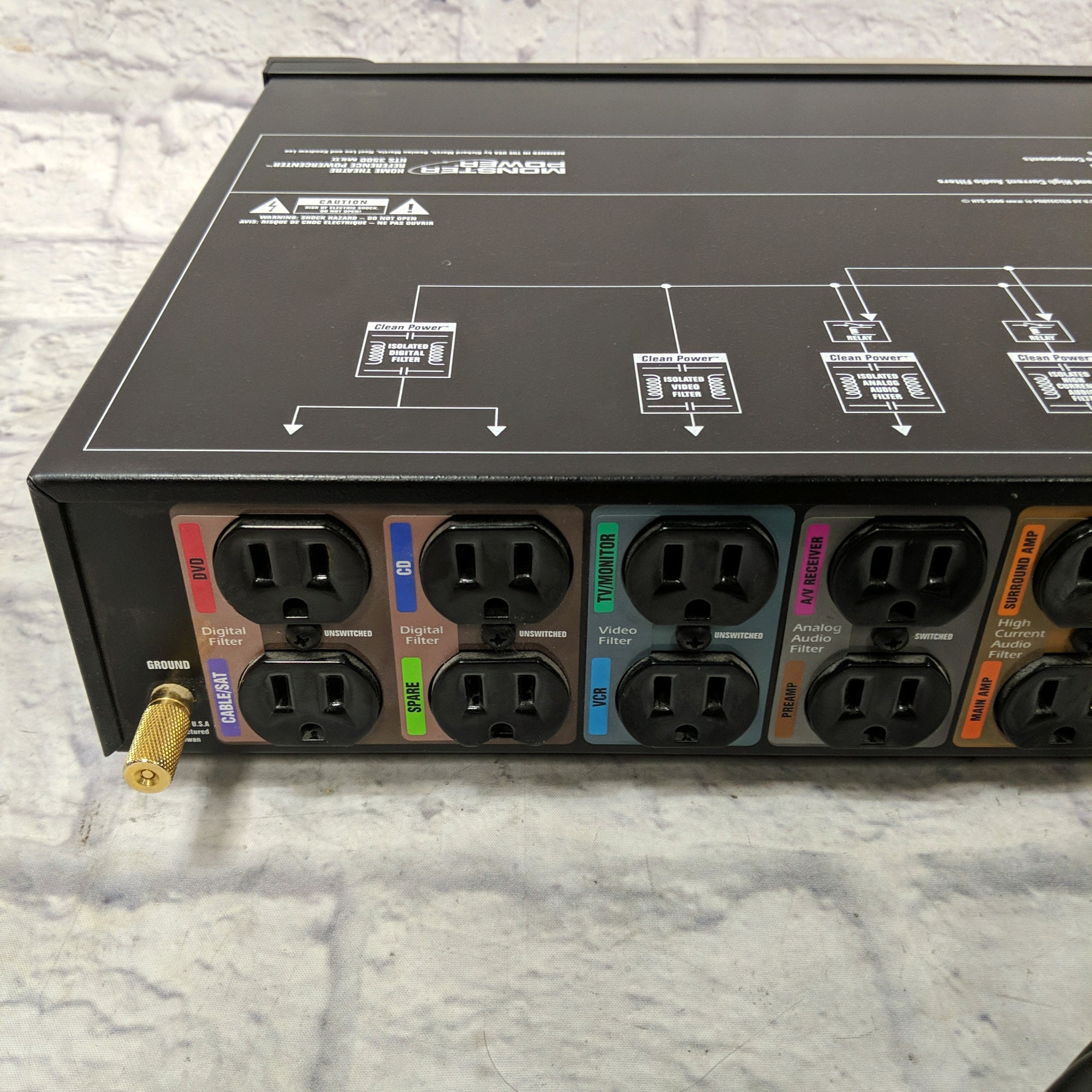 Monster Power HTS-3500 Power Center Power Conditioner