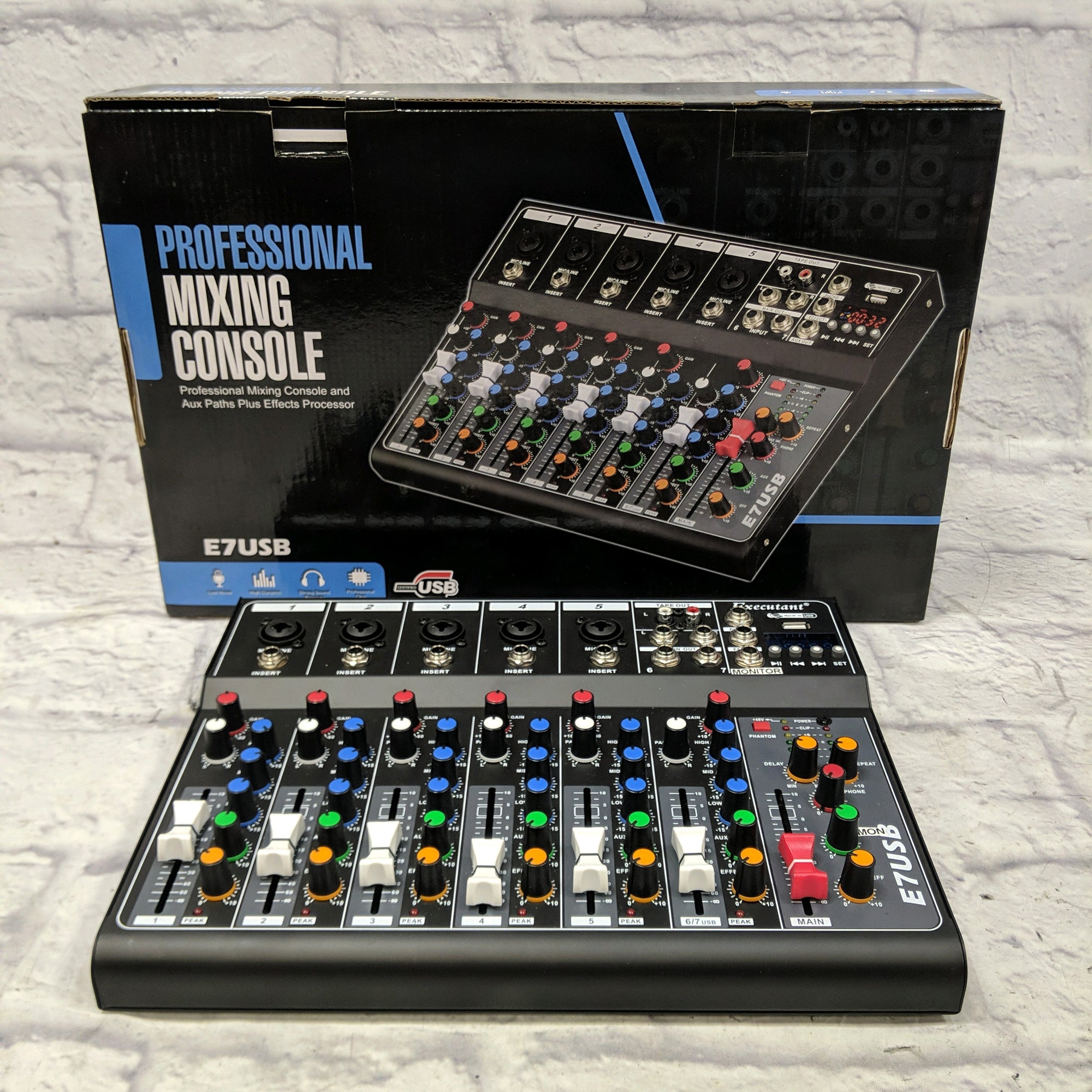 Executant E7 5 Channel USB Mixer