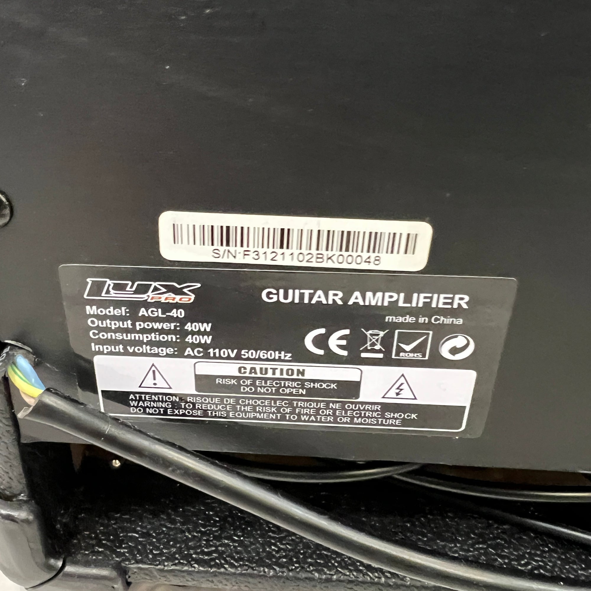 Lyx Pro AGL40 40-Watt Guitar Combo Amp