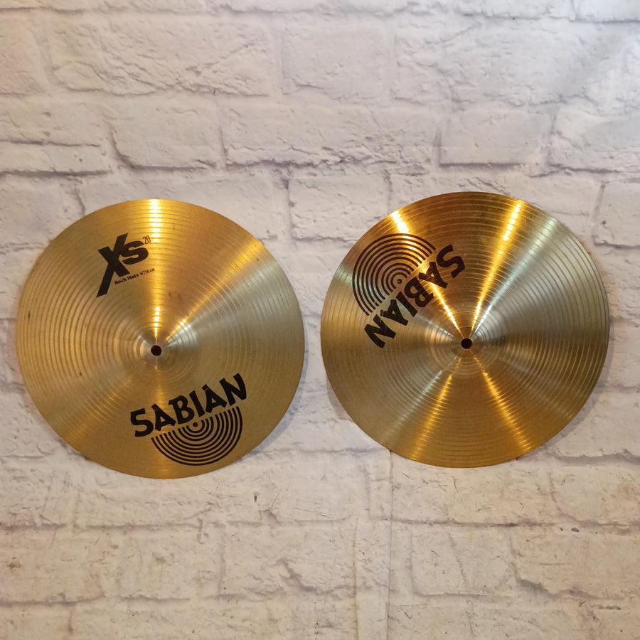 Sabian 14 XS20 Rock Hats Hi Hat Cymbals