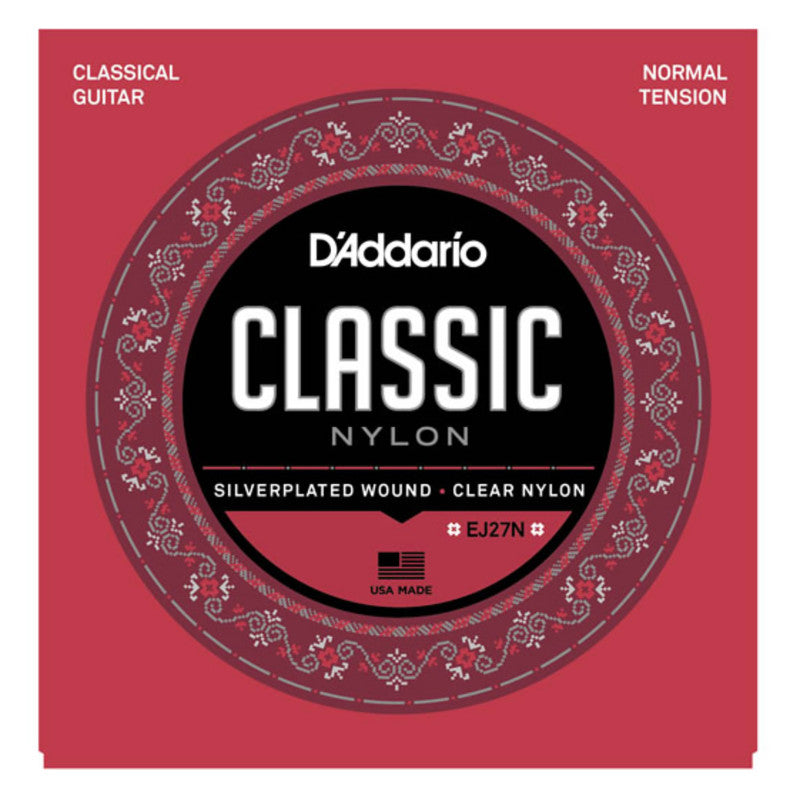 D'Addario EJ27N Classical Guitar Normal Tension Classic Nylon