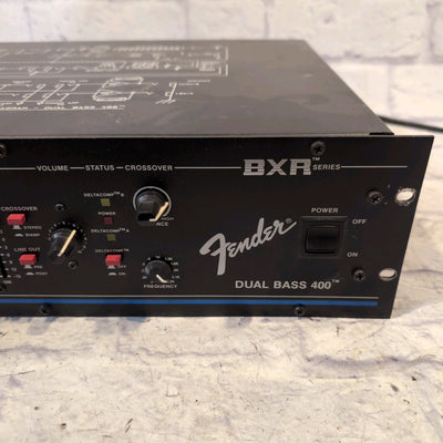 Fender BXR Dual Bass 400 Rack Mount Bass Amp Head