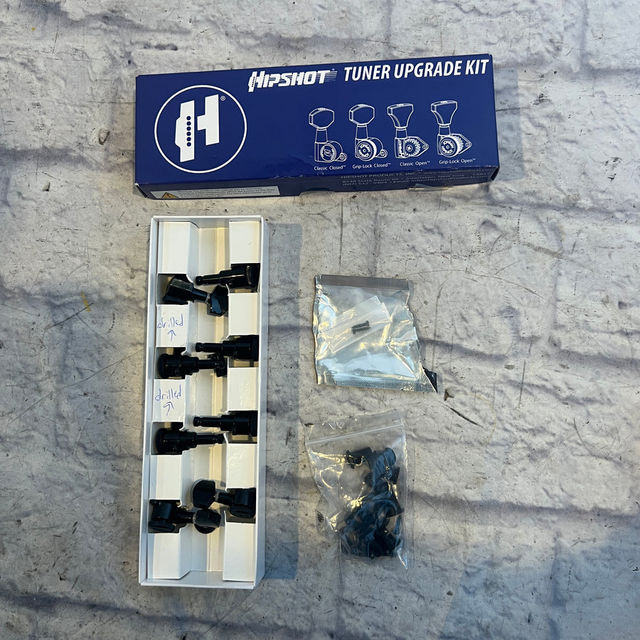 Hipshot 8 String 4x4 ELOB-21MM Tuning Machine Set