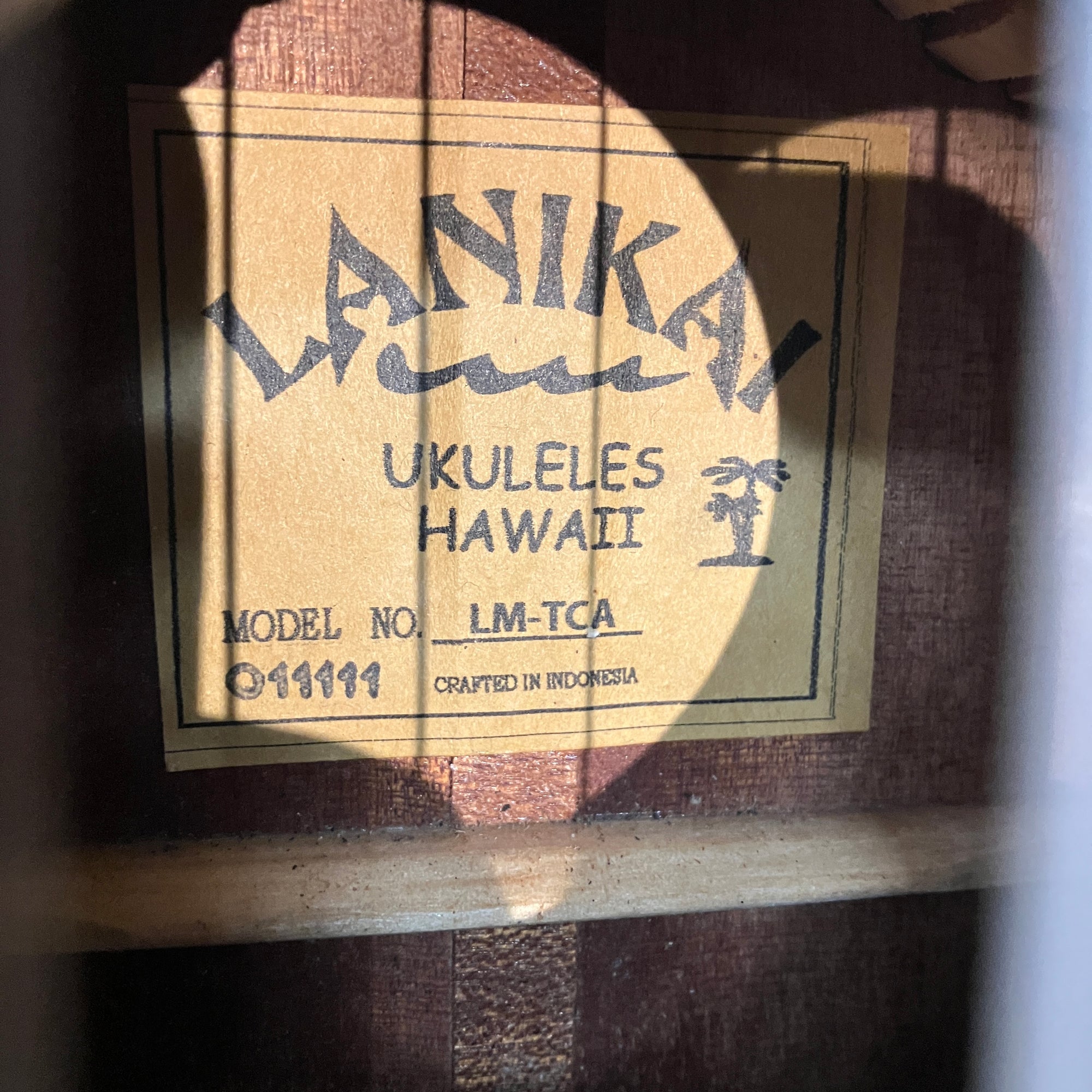 Lanikai LM-TCA Tenor Ukulele w/ bag