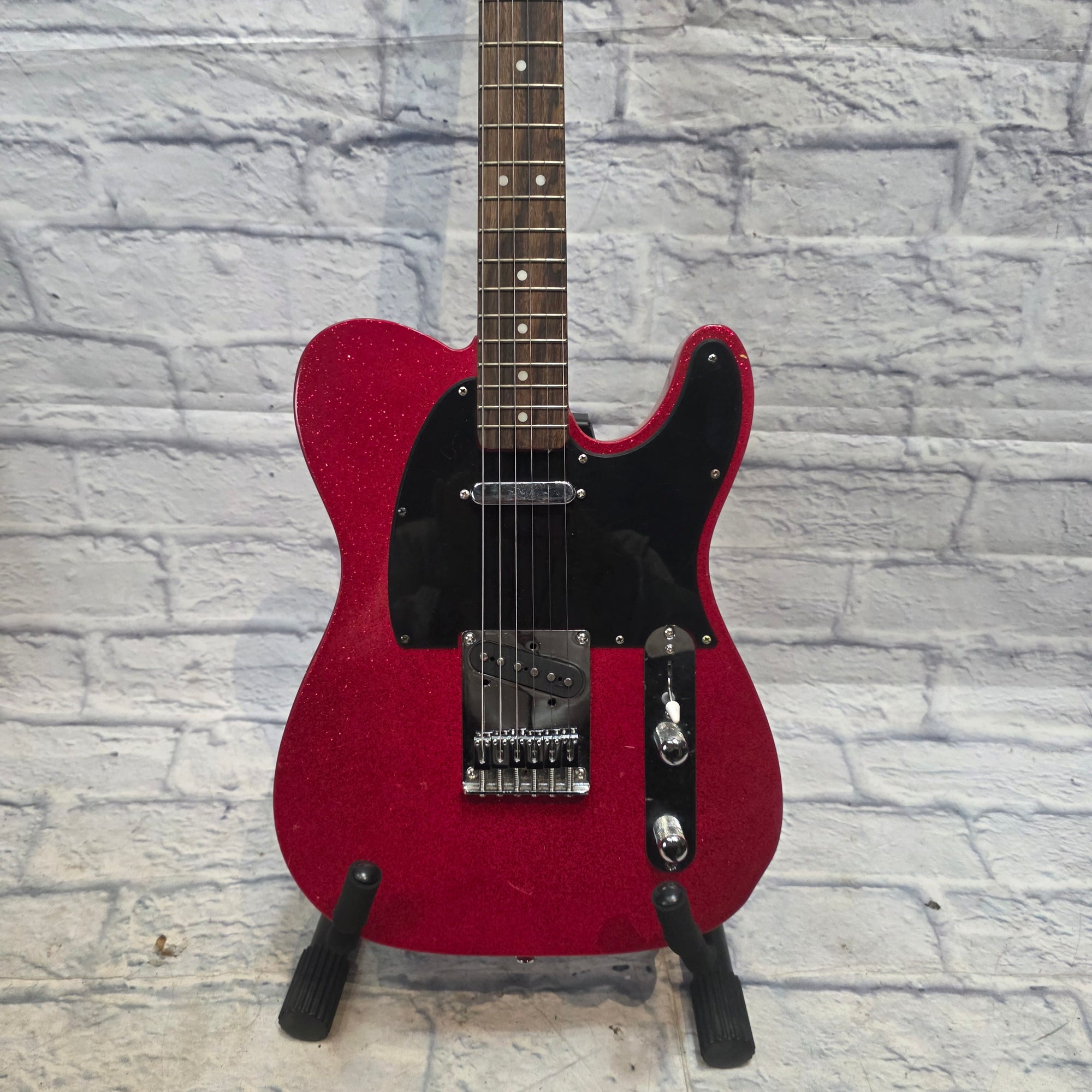 Fender Squier Telecaster "Partscaster" Red Sparkle