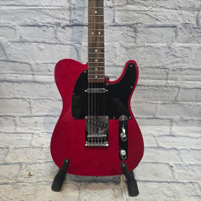 Fender Squier Telecaster "Partscaster" Red Sparkle