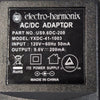 Electro-Harmonix YXDC-41-1003 9V DC Center Negative 200mA Power Supply