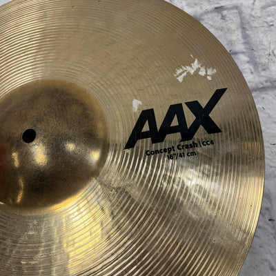 Sabian AAX Concept Crash 16" Crash Cymbal