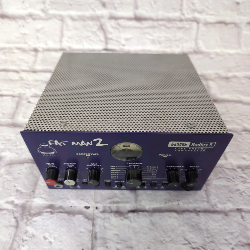 HHB Radius 5 Fat Man 2 Tube Preamp - Evolution Music