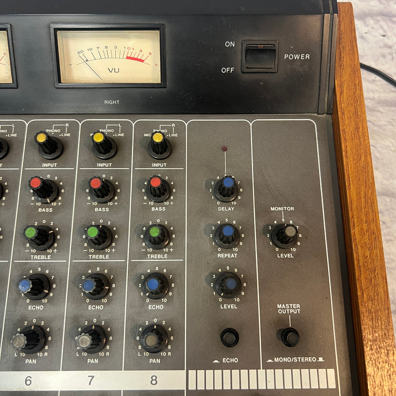 Gemini MX-881 Wood Panel Mixer - Evolution Music