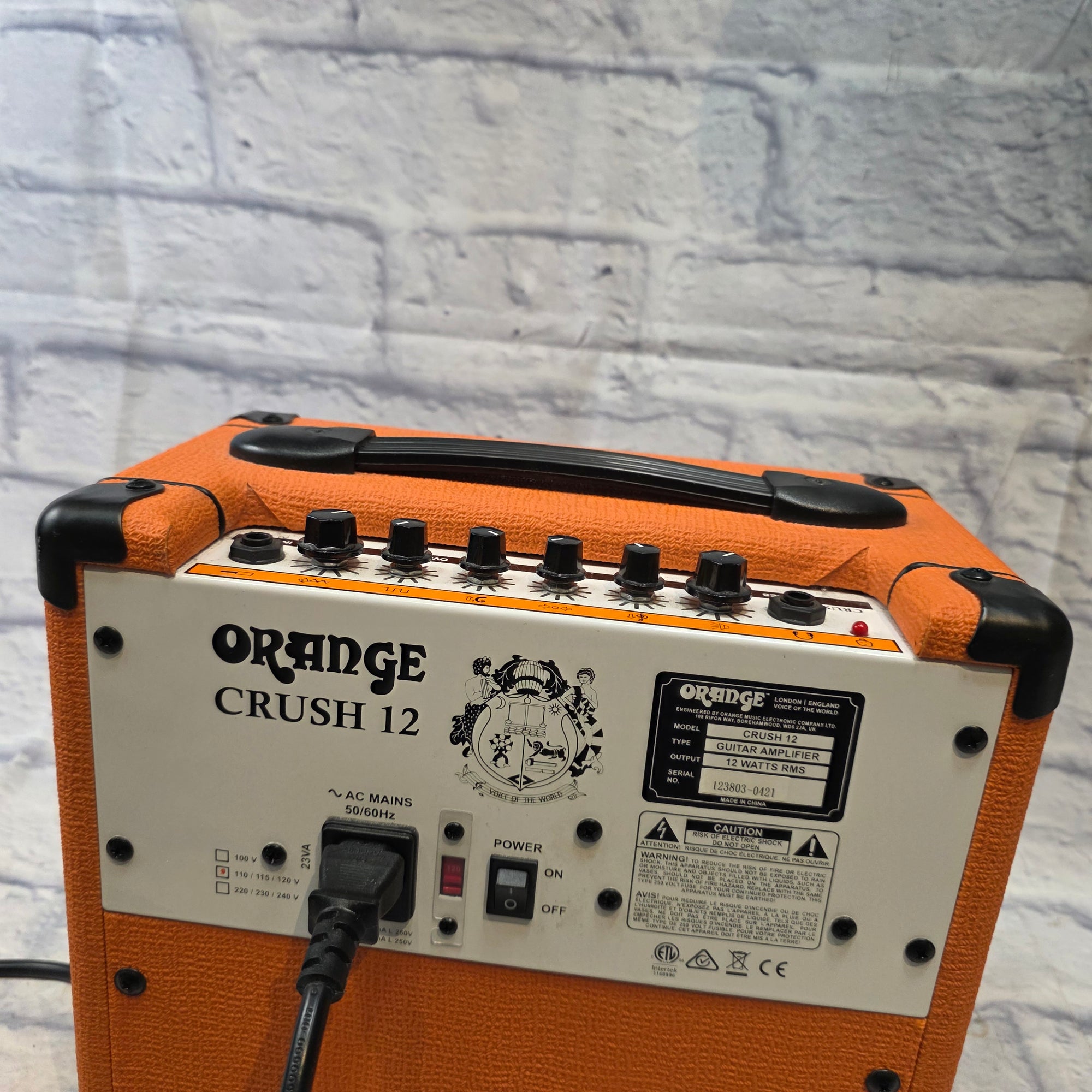 Orange Amps Crush 12 Guitar Combo Amp