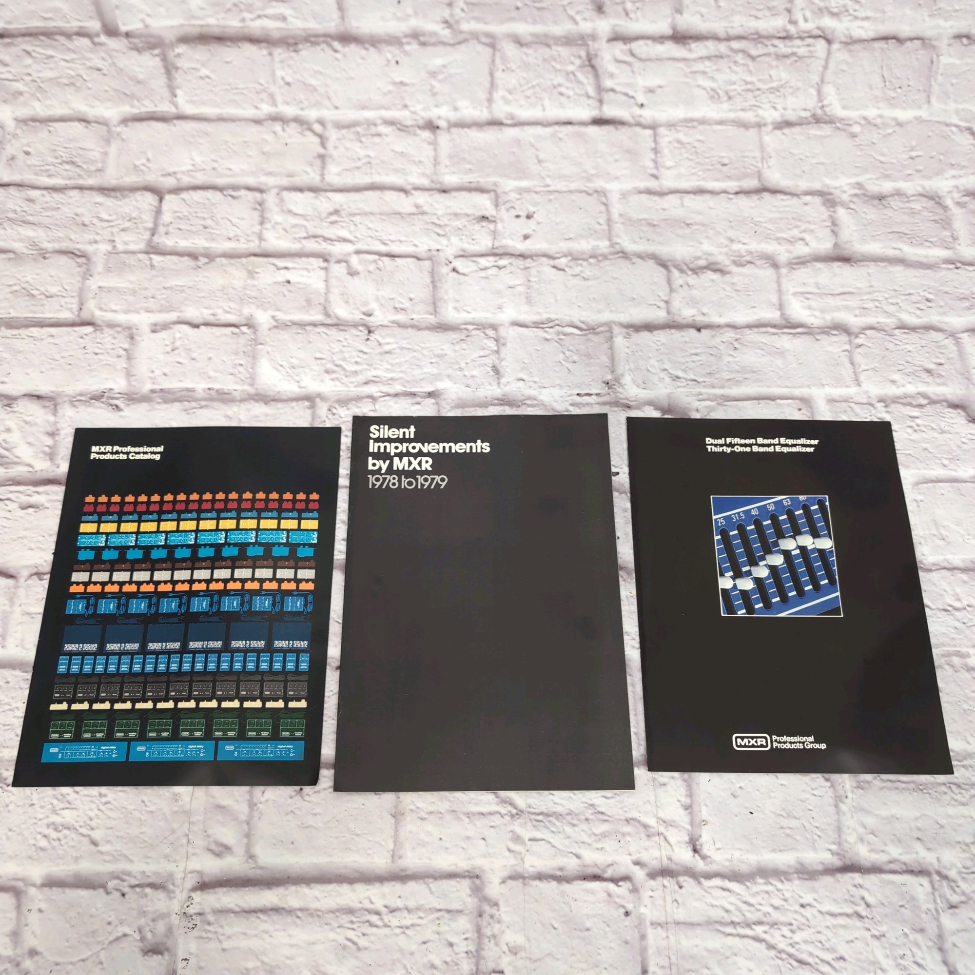MXR 1978 Product Catalogs and NAMM Show Handouts