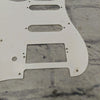 Unknown Flat White Strat 11 Hole Pickguard Pickguard