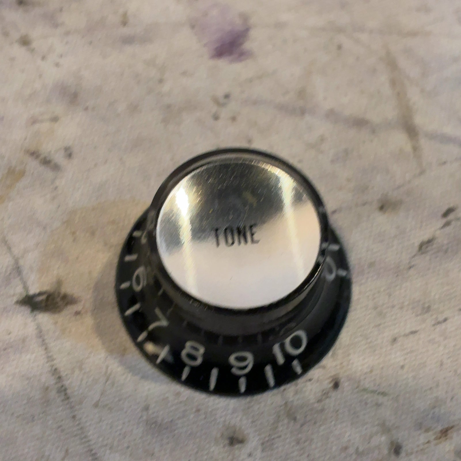 Unknown Black Top Hat Knobs Set of 4