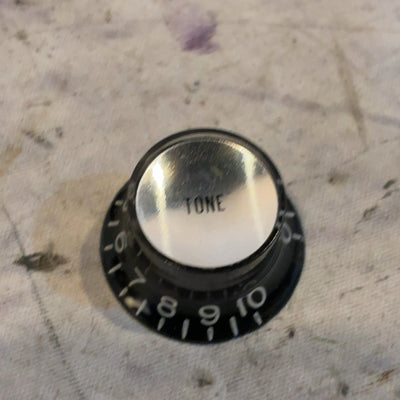 Unknown Black Top Hat Knobs Set of 4