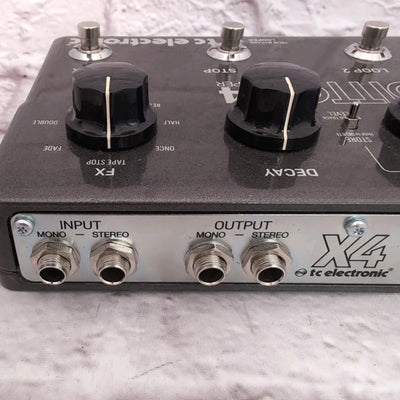 TC Electronic X4 Looper Loop and Sampler Pedal